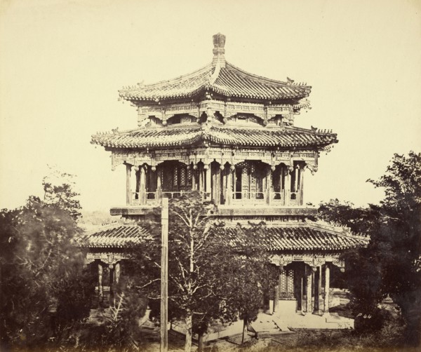 The Great Imperial Palace, Yuen-Ming-Yuen, before the Burning, Peking, Beijing, China; Felice Beato, 1832 - 1909, Henry