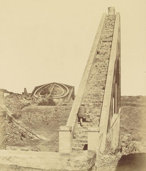 Old Observatory near Delhi; Felice Beato, 1832 - 1909, Delhi, India; 1858; Albumen silver print