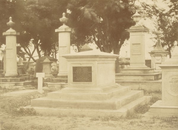 Tomb of Colonel Charles Chester, Adjutant General of the British Army; Charles Moravia, British, about 1821 - 1859, Delhi
