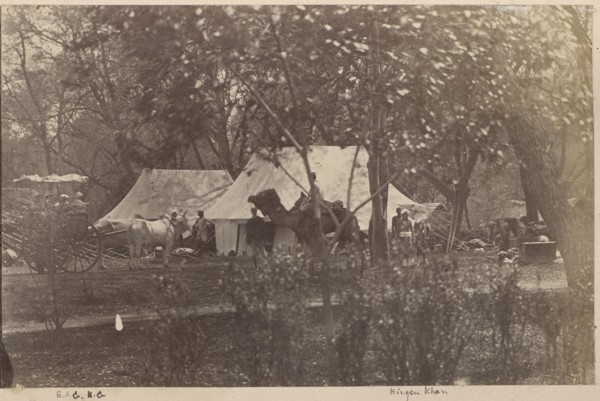 Camp Roorkee; Roorkee, India; 1869; Albumen silver print