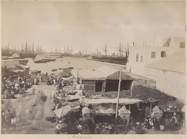 Alexandria; F. Meissner, French, active 1860s - 1870s, Alexandria, Egypt; about 1881; Albumen silver print