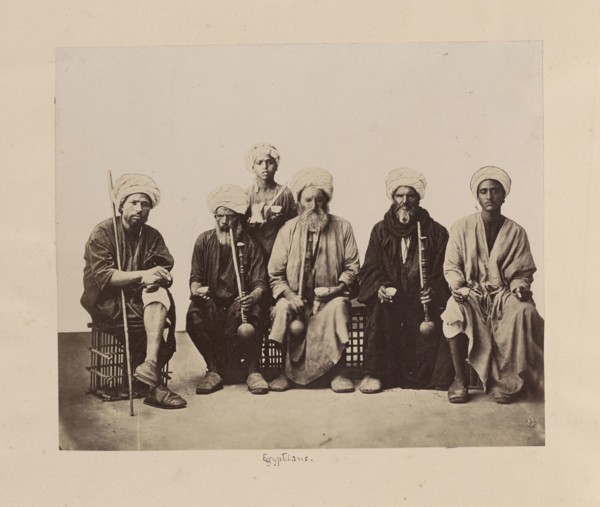 Egyptians; Egypt; about 1881; Albumen silver print