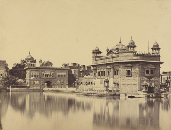 The Golden Temple at Amritsar; Felice Beato, 1832 - 1909, India; 1858 - 1859; Albumen silver print