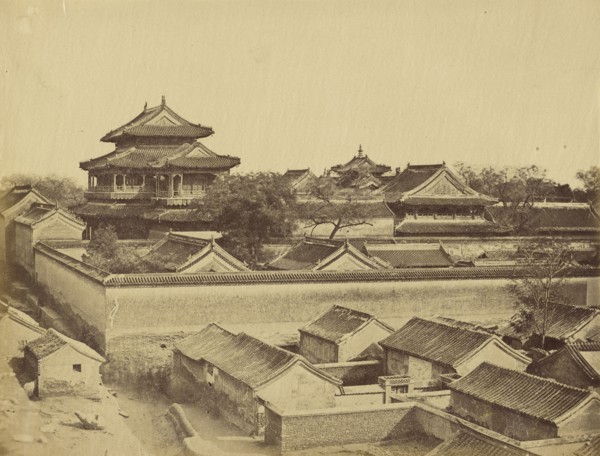 First View seen in Pekin Taken from Antin Gate, October 1860; Felice Beato, 1832 - 1909, Pekin, China