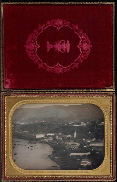Valparaíso, Chile; Unknown, Attributed to Carleton Watkins, American, 1829 - 1916, Valparaiso, Chile; about 1852; Daguerreotype