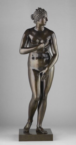 Venus de' Medici; Pietro Cipriani, Italian, about 1680 - before 1745, Italy; 1722 - 1724; Bronze; 155.3 cm, 61 1,8 in