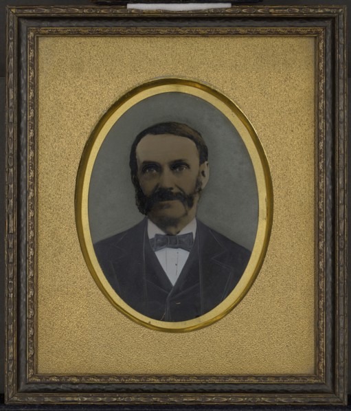 Portrait of man; United States; 1860s - 1880s; Hand-colored tintype; 20.2 × 15 cm, 7 15,16 × 5 7,8 in