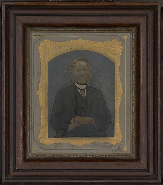 Portrait of John R. Lance; United States; 1860s - 1880s; Hand-colored tintype; 21.2 × 16.3 cm, 8 3,8 × 6 7,16 in