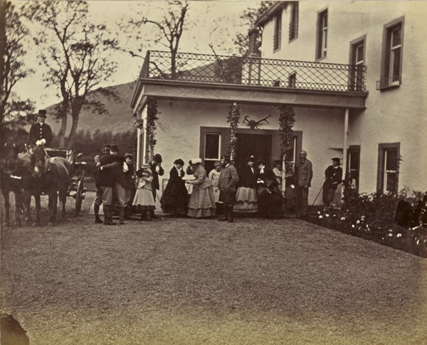Departure of the Wenlocks from Applecross; Ronald Ruthven Leslie-Melville, Scottish,1835 - 1906, Scotland; 1860s; Albumen