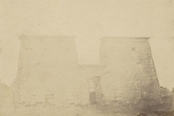 Temple of Karnak at Thebes; John Beasly Greene, American, born France, 1832 - 1856, negative: Egypt; 1854 - 1855; Salted paper