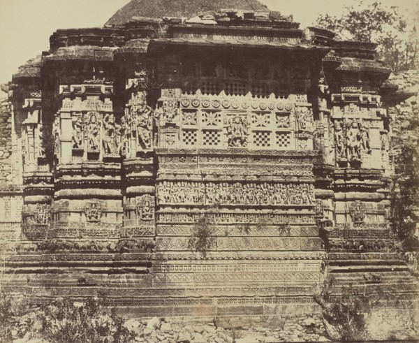 Tchittour, Temple hindou ancien; Baron Alexis de La Grange, French, 1825 - 1917, France; negative 1849 - 1851; print 1851