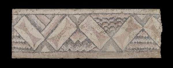 Panel from a Mosaic Floor from Antioch, top right border