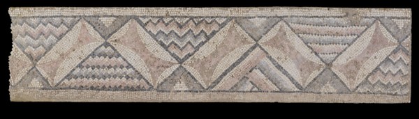 Panel from a Mosaic Floor from Antioch, top left border