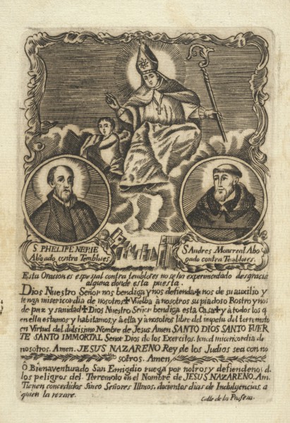 Nuestra Señora de los Angeles, Collection of Mexican religious engravings