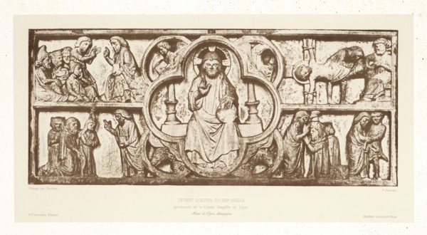 Musée de Dijon-Bourgogne, Devant d'autel du XIIIe siècle provenant de la Sainte Chapelle de Dijon, Musée de Dijon-Bourgogne