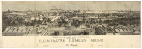 This picture of the metropolis of the British Empire is presented to the subscribers of The illustrated London news