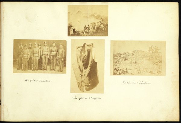 Photographs related to the execution of Maximilian, Mexique, 1865, Aubert, François, 1829-1906, Falconnet, Louis, Albumen, 1867