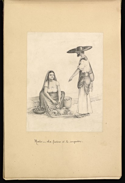 1865, Mexique, 1865, Mexique, 1865, Falconnet, Louis, 1864-ca. 1867, by Louis Falconnet, an officer in the French army