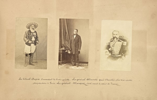 1865, Mexique, 1865, Mexique, 1865, Falconnet, Louis, 1864-ca. 1867, This album was assembled by Louis Falconnet, an officer