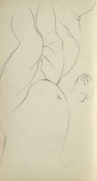 Sketchbook of Adolph Menzel, Menzel, Adolph, 1815-1905, pencil on paper, 1863, German painter