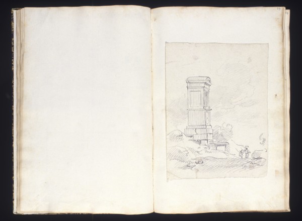 Recueil de morceaux d'architecture et de divers fragmens de monumens antiques fait en Italie par Marie Joseph Peyre architecte