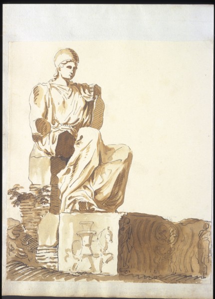 Recueil de morceaux d'architecture et de divers fragmens de monumens antiques fait en Italie par Marie Joseph Peyre architecte