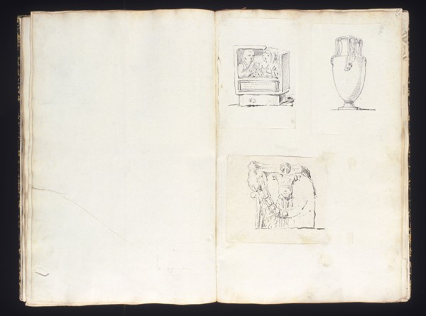 Recueil de morceaux d'architecture et de divers fragmens de monumens antiques fait en Italie par Marie Joseph Peyre architecte