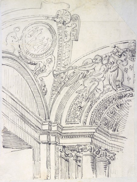 Recueil de morceaux d'architecture et de divers fragmens de monumens antiques fait en Italie par Marie Joseph Peyre architecte