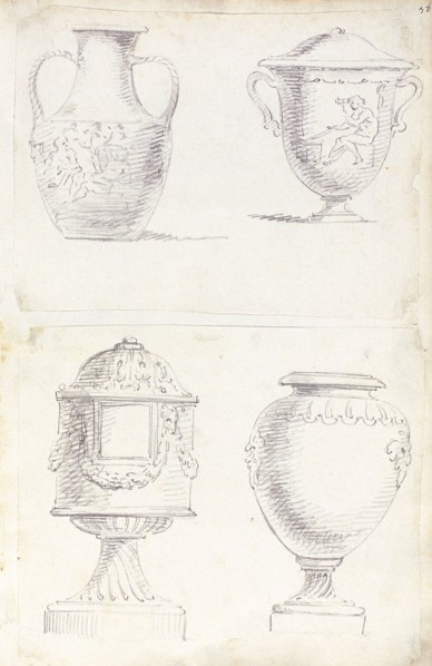 Recueil de morceaux d'architecture et de divers fragmens de monumens antiques fait en Italie par Marie Joseph Peyre architecte