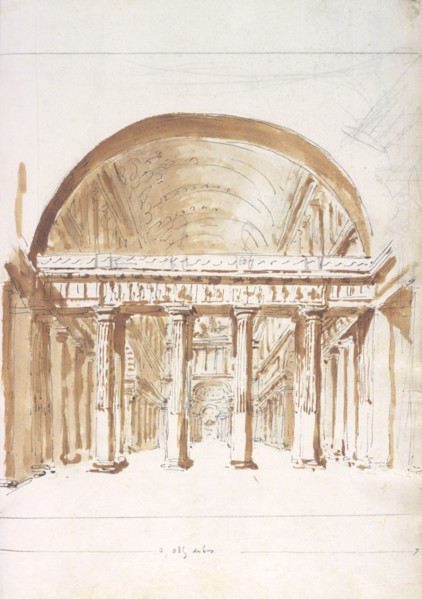 Recueil de morceaux d'architecture et de divers fragmens de monumens antiques fait en Italie par Marie Joseph Peyre architecte
