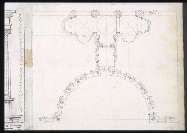 Recueil de morceaux d'architecture et de divers fragmens de monumens antiques fait en Italie par Marie Joseph Peyre architecte