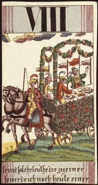 Seind solche Leuthe die Zigeiner so werde ich noch heute einer, Baurn Hochzeit, Göbl, Andreas Benedictus, 1765-1792, Etching
