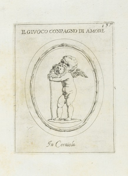 Il Givoco Conpagno Di Amore: In Corniola, Le gemme antiche figurate, Agostini, Leonardo, 1593-ca. 1670, Bellori, Giovanni Pietro