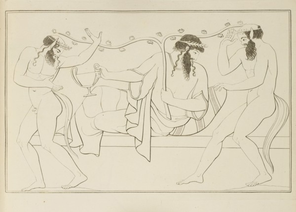 Plate 37, Collection of engravings from ancient vases mostly of pure Greek workmanship discovered in sepulchres in the kingdom