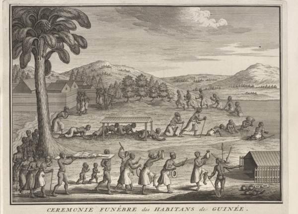 Funeral Rites of the Inhabitants of Guinea, Ceremonies et coutumes religieuses de tous les peuples du monde, Picart, Bernard