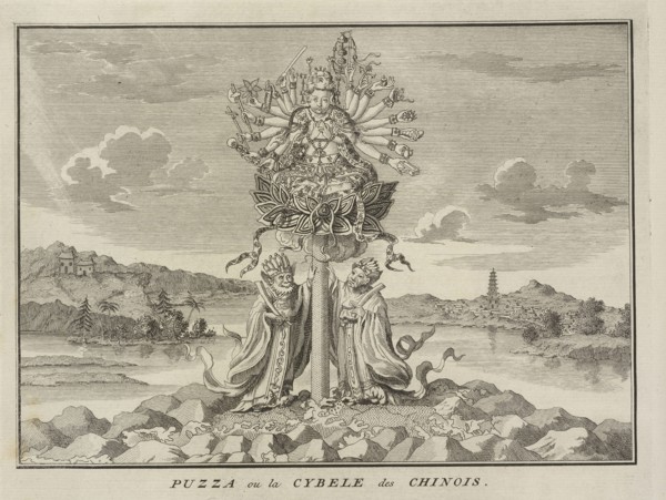 Puzza, or the Sibyl of the Chinese, Ceremonies et coutumes religieuses de tous les peuples du monde, Picart, Bernard, 1673-1733