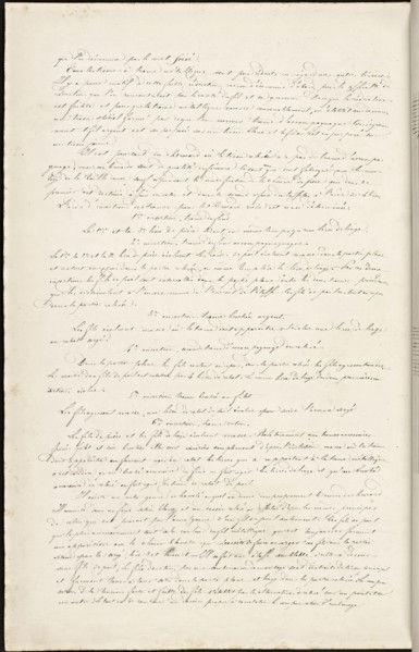 French textile manuscript, ca. 1820, This manuscript, an instruction manual for a school associated with a manufactory