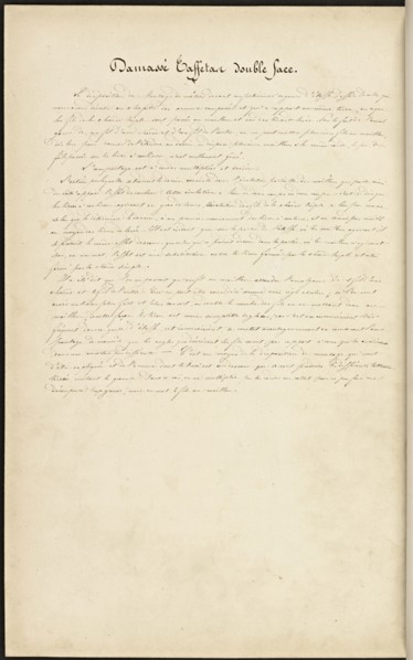 French textile manuscript, ca. 1820, This manuscript, an instruction manual for a school associated with a manufactory