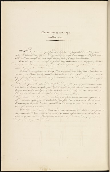 French textile manuscript, ca. 1820, ca. 1820, an instruction manual for a school associated with a manufactory