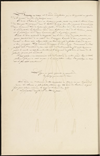 French textile manuscript, ca. 1820, ca. 1820, an instruction manual for a school associated with a manufactory