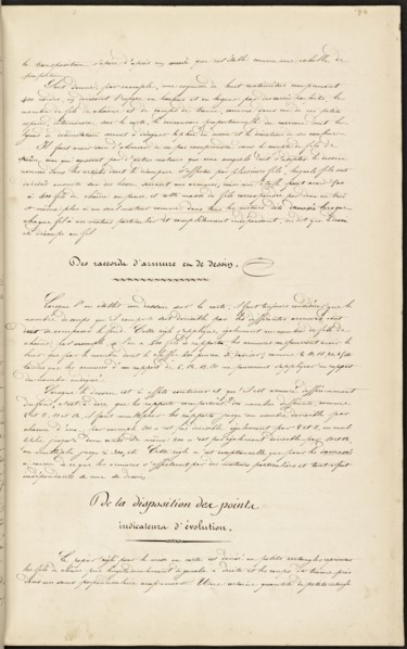 French textile manuscript, ca. 1820, ca. 1820, an instruction manual for a school associated with a manufactory