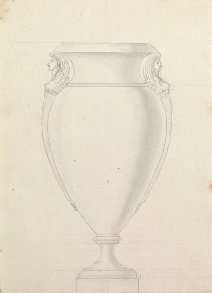 Honoré porcelain sample catalog, Honoré, Firm, 19th century, watercolor, gouache, ink, graphite, ca. 1800-1820, The manuscript