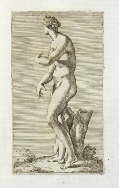 Venus Aphroditis in Hortis Mediceis, Segmenta nobilium signorum e statuaru, Perrier, François, 1590?-1656?, Engraving, 1638