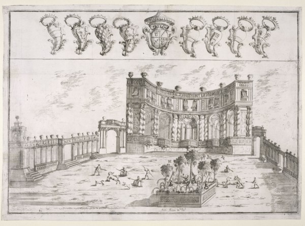 Festa della Porchetta in Bologna, Collection of festival prints, Mazza, Angelo Michele, d. 1726, Etching, ca. 1716