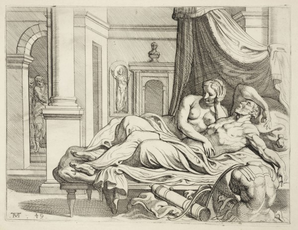 Scene from the Galerie d'Ulysse in Fontainebleau, Les trauaux d'Vlysse, Abate, Nicolò dell', ca. 1509-1571, Primaticcio