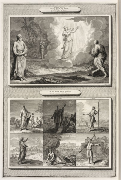 The first six minor prophets, The fourth vision of Daniel, The first six minor prophets, Histoire du Vieux et du Nouveau