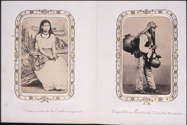 Album of Mexican and French cartes-de-visite, Album of Mexican and French cartes-de-visite