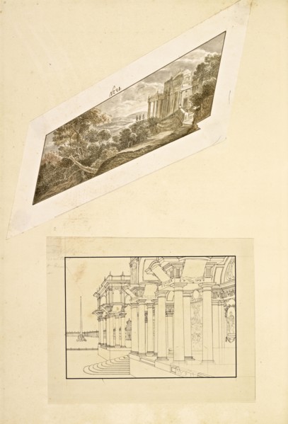 Catalogue raisonne et figure de ses tableaux, La Galerie Électorale de Düsseldorf, Pigage, Nicolas de, 1723-1796, Red crayon