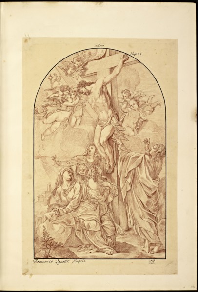 Catalogue raisonne et figure de ses tableaux, La Galerie Électorale de Düsseldorf, Pigage, Nicolas de, 1723-1796, Red crayon