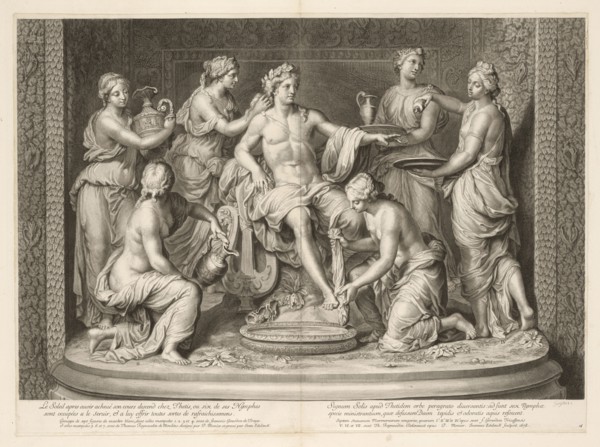 Description de la grotte de Versailles, Description de la grotte de Versailles, Félibien, André, 1619-1695, 1676